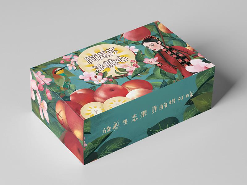 蘋果包裝盒設(shè)計(jì)